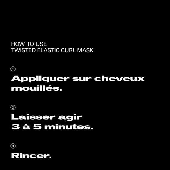 Elastic Curls Mask