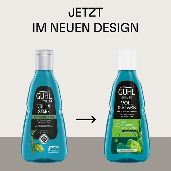 Men voll & stark Kräftigendes Shampoo