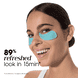 Smoothing Hydro-Gel Eye Patches with Organic Cornflower