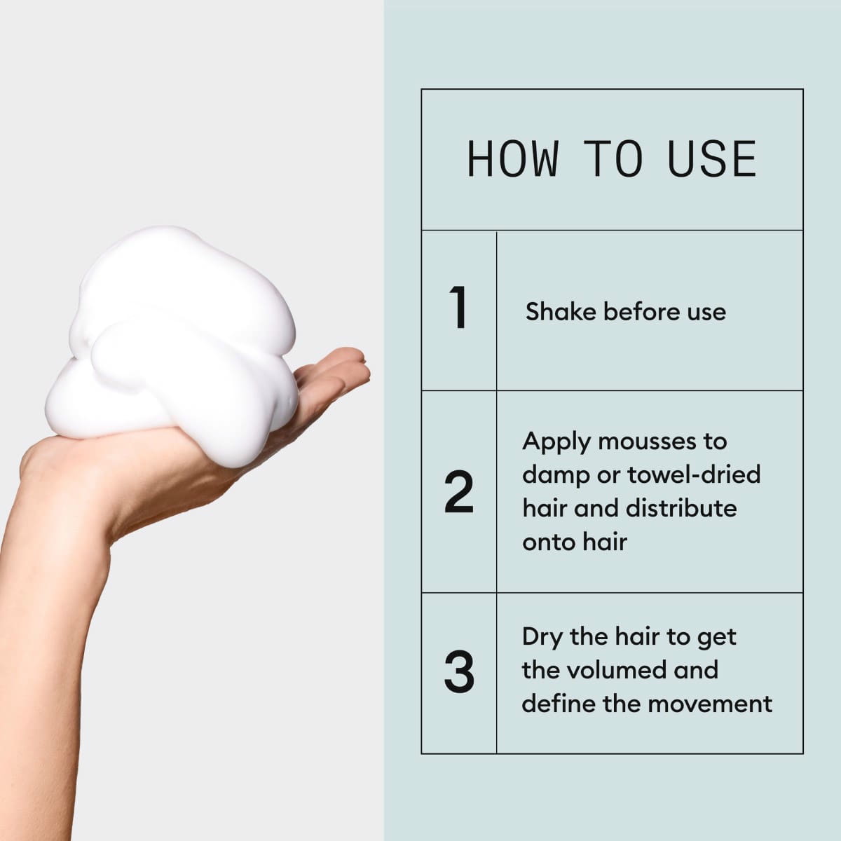 Volumising Mousse