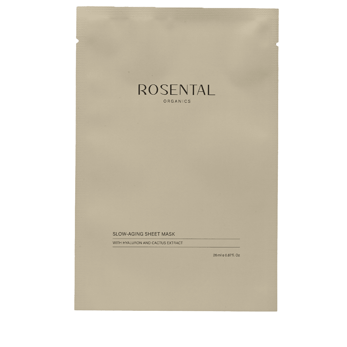 Slow-Aging Sheet Mask