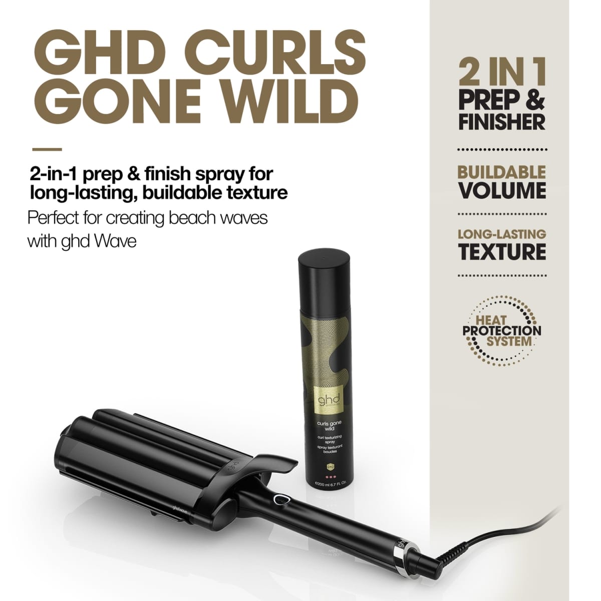 Curls Gone Wild Curl Texturising Spray
