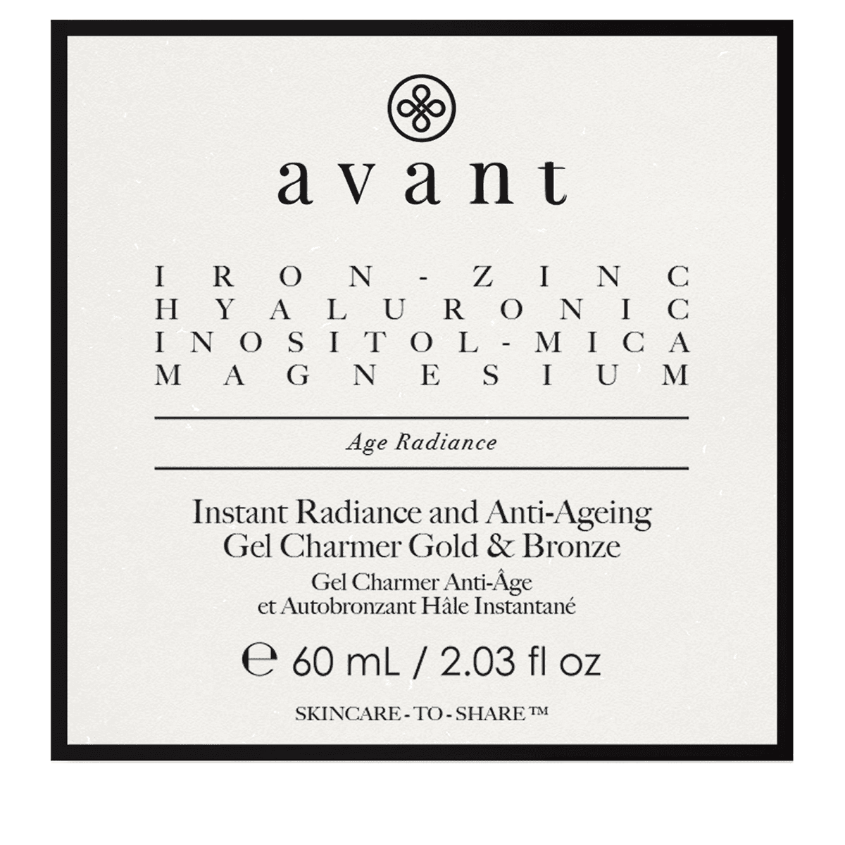 Radiance and Anti-Ageing Gel Gold & Bronze