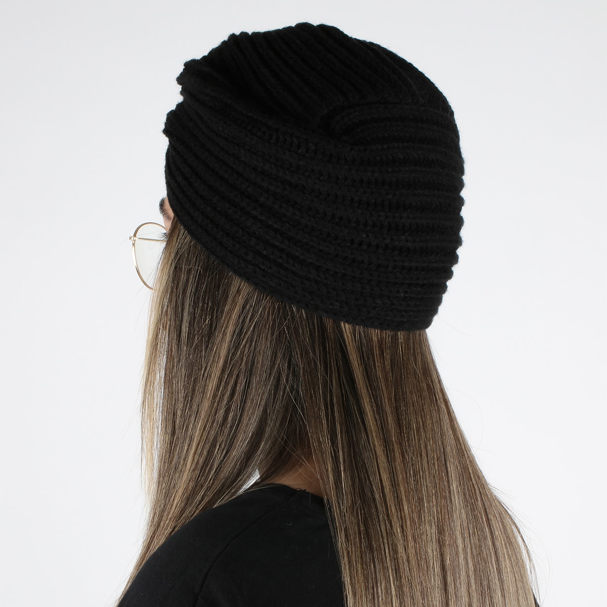 Knitted Turban Beanie