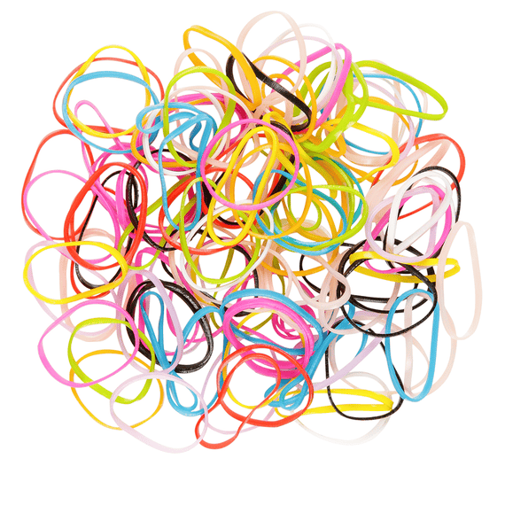 Magic hair ties multi 275 pcs.