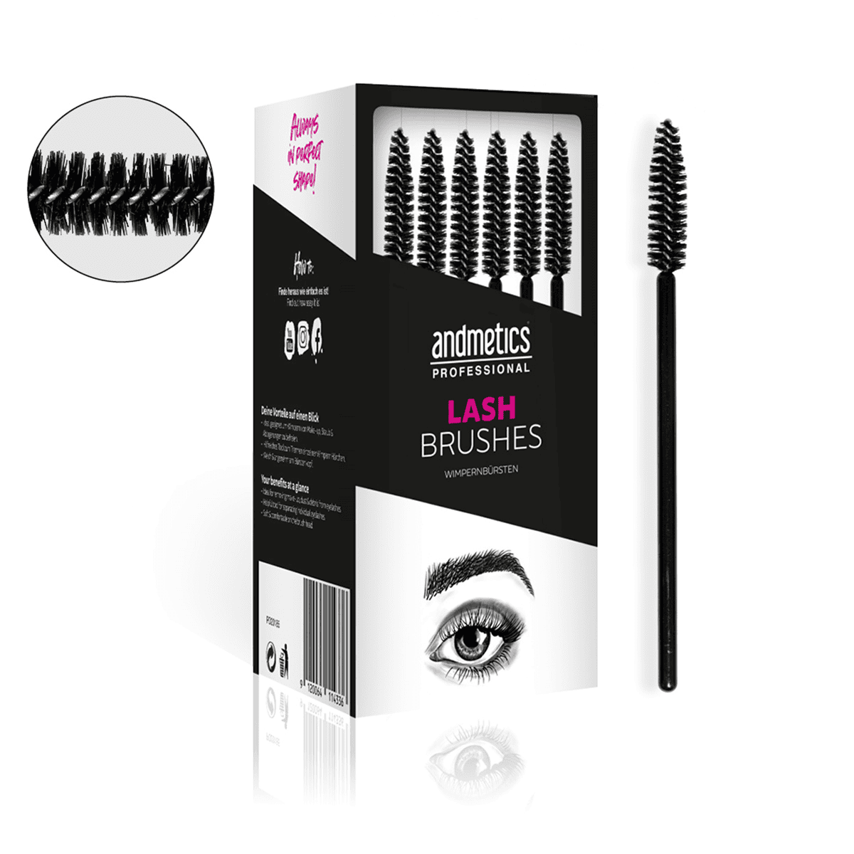 Lash Brush 80 pcs.