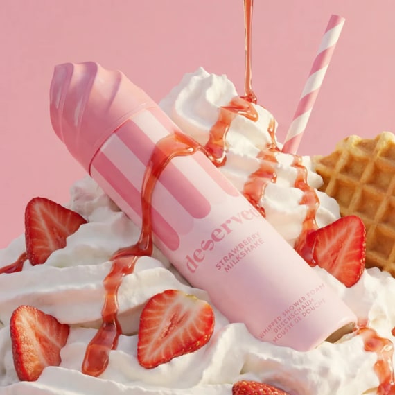 Mousse de Douche Strawberry Milkshake
