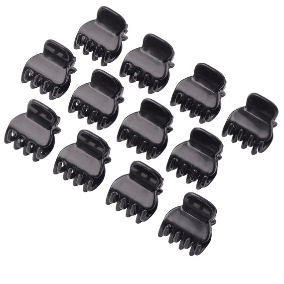Mini Clip per Capelli, 1.5 cm, 12 pz.