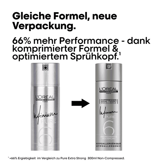 Infinium Pure Extra Strong Compressed