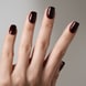 Burgundy Press On Nails Short Square