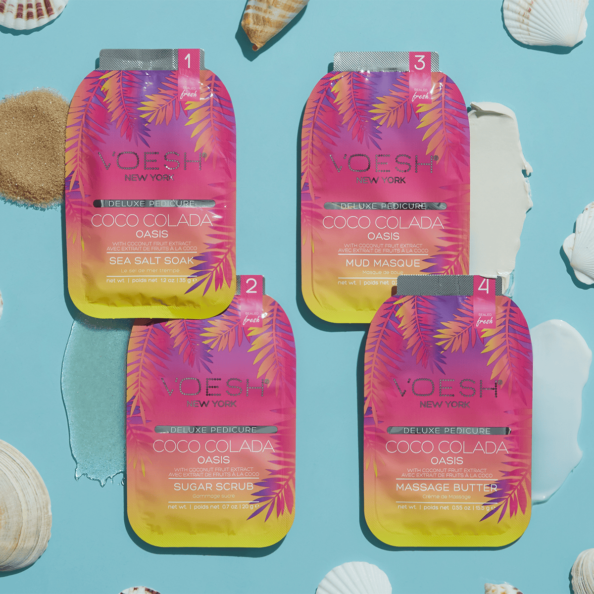 Pedi in a Box (4 Step) Coco colada oasis