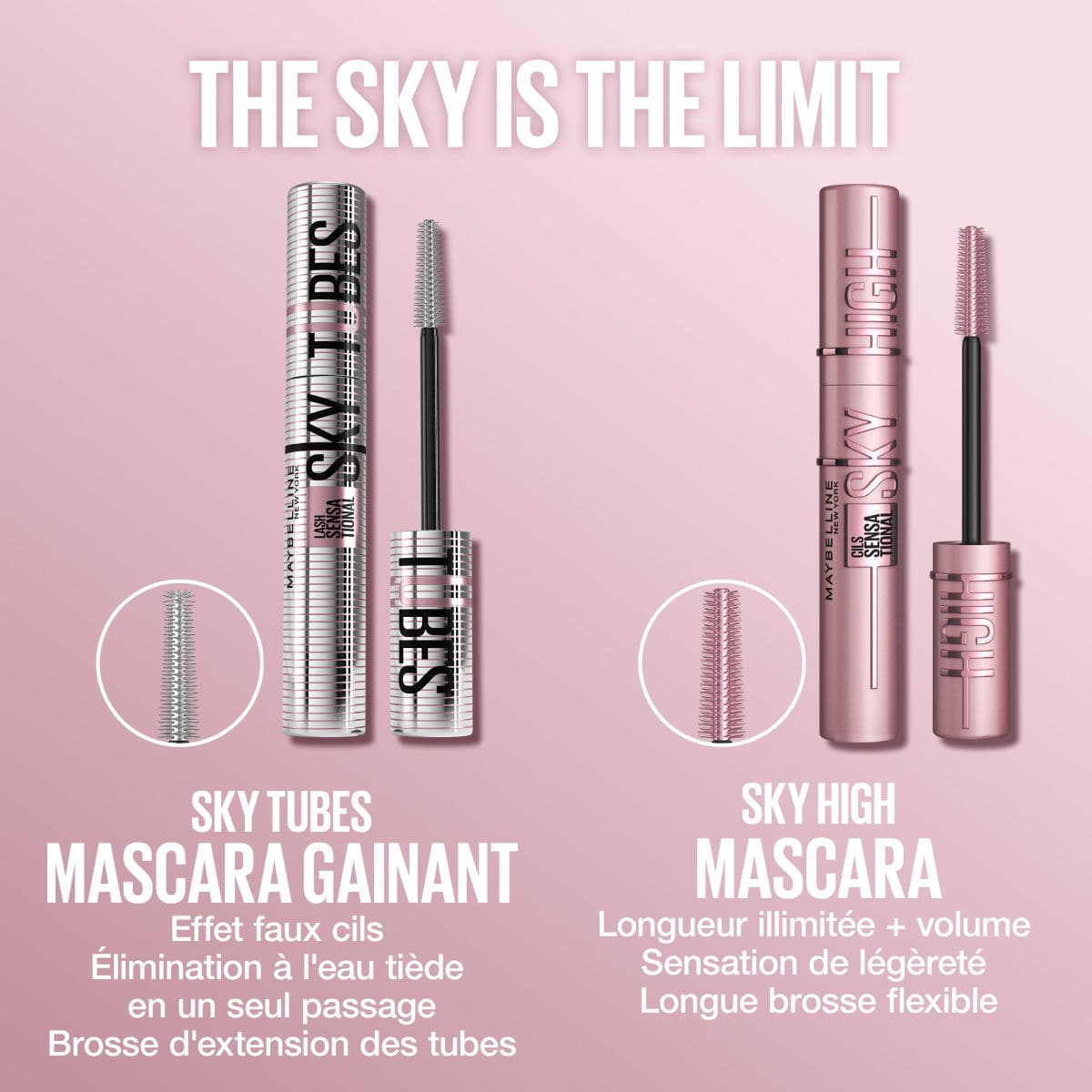 Sky High Mascara Tubes