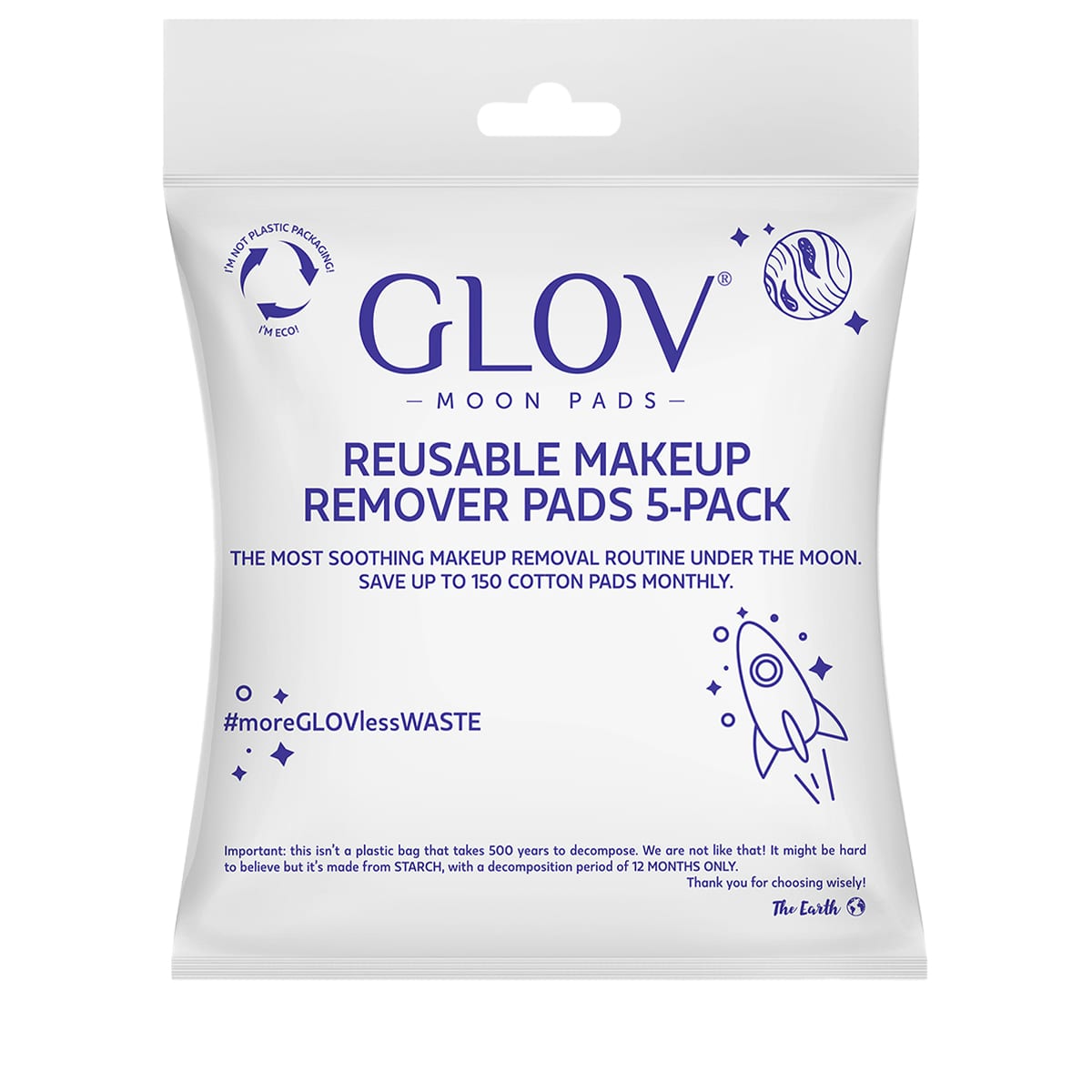 Moon Pads Eco - Make-up Remover Pads 5x