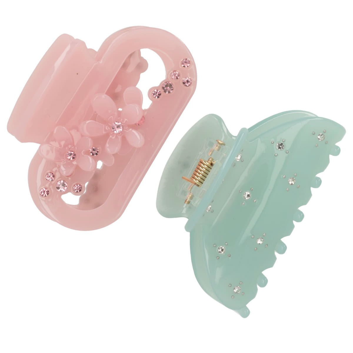 Haarklemme mit Strass Set