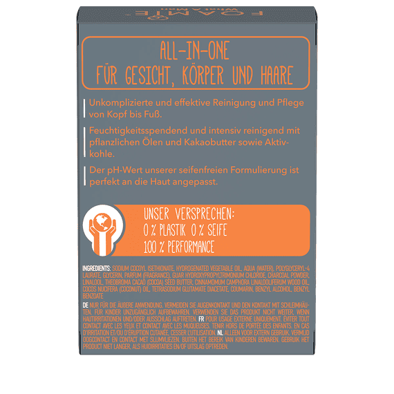 3in1 Solid Shower Care - What a Man