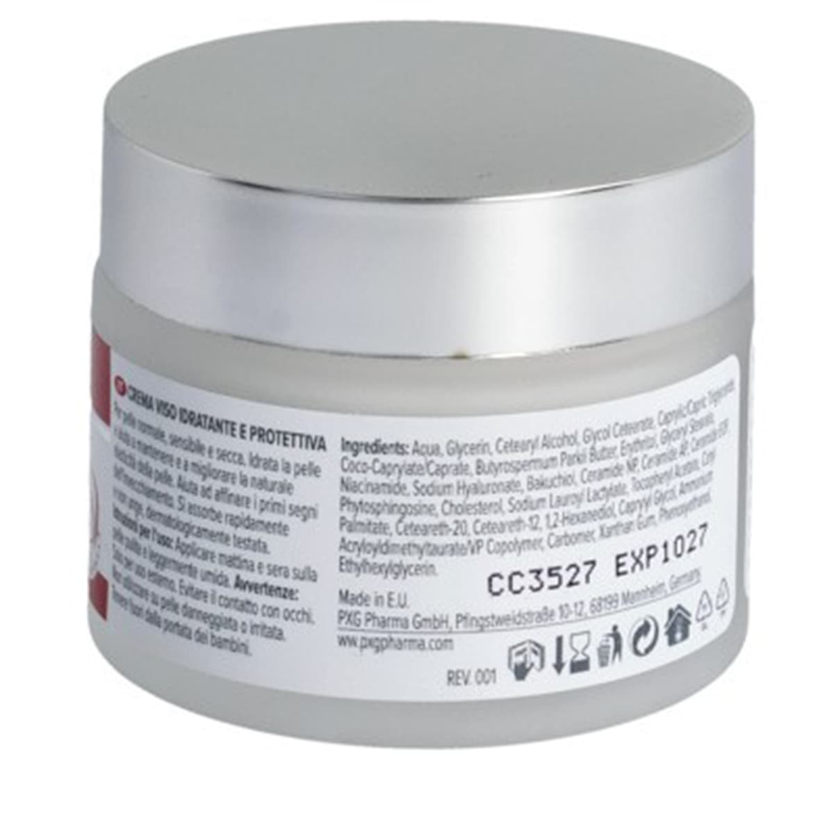 Crema viso idratante e protettiva