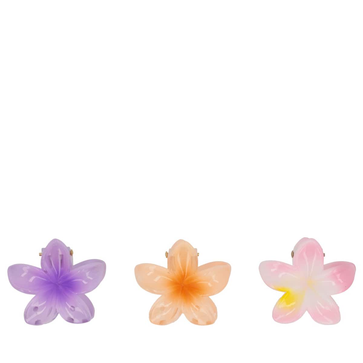 Fermagli Lotus - Rosa, Arancione, Lilla