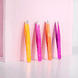 4 Piece Combination Tweezer Set - Brights