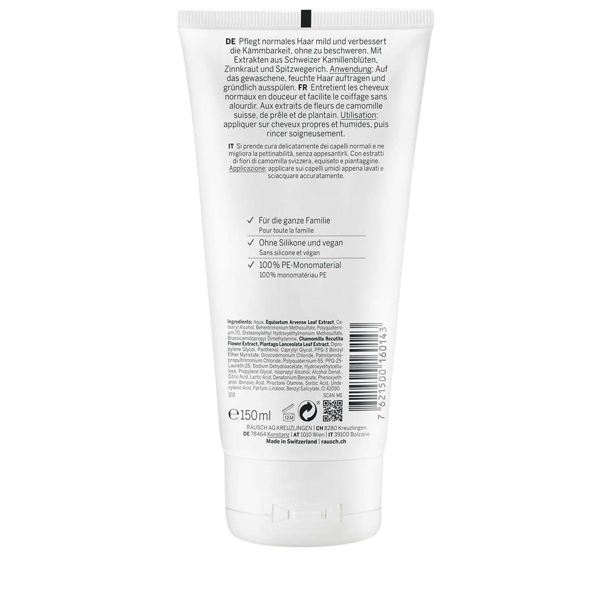 Pflege-Conditioner mit Schweizer Kräutern