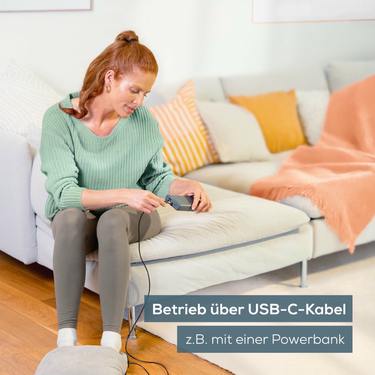Fussmassagekissen mit Wärme FM 28