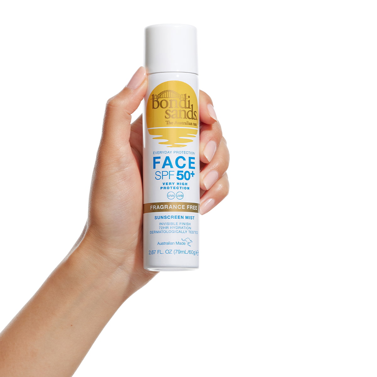 SPF 50+ Fragrance Free Face Mist