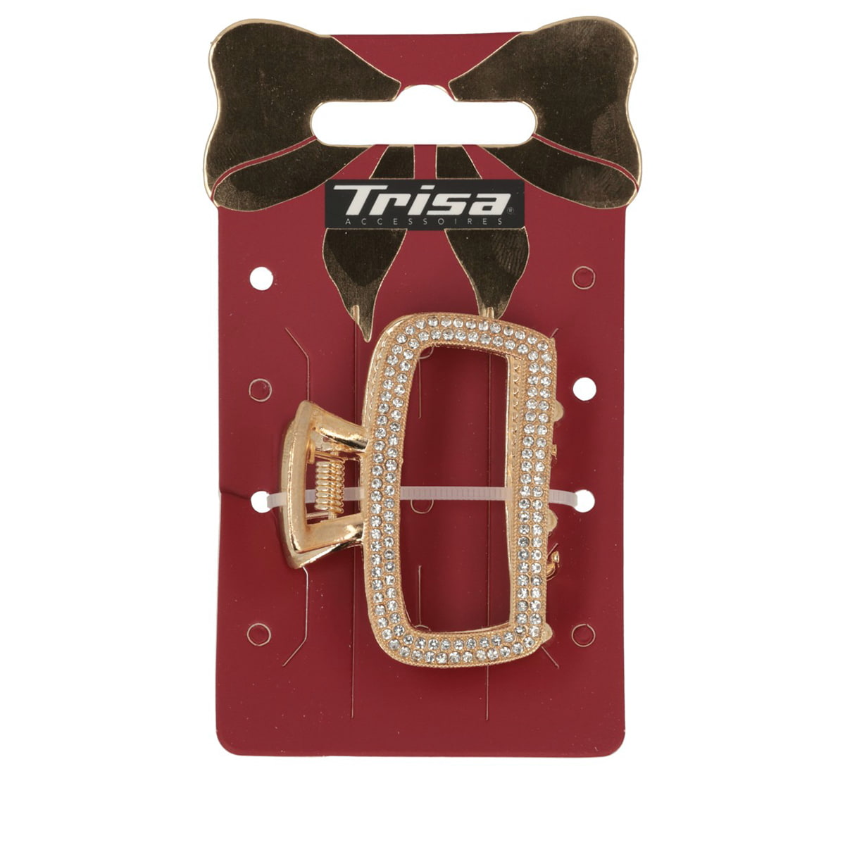 Pince Avec Strass - Dorée