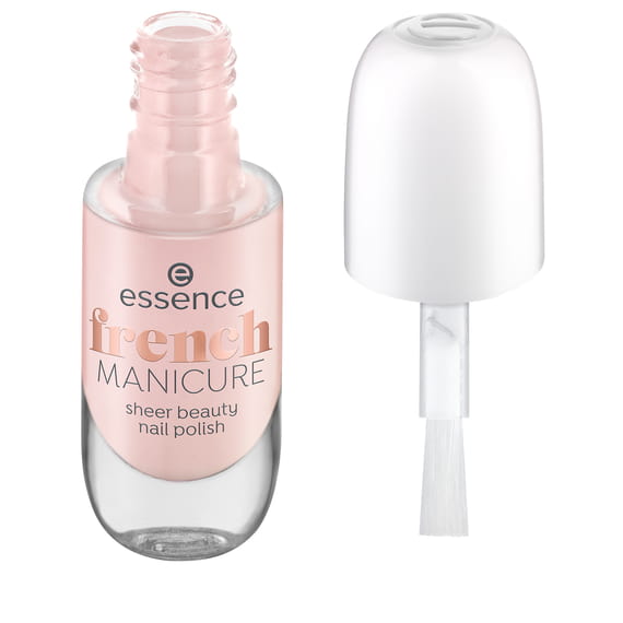 French Manicure Sheer Beauty Nail Polish - 01 Peach Please!