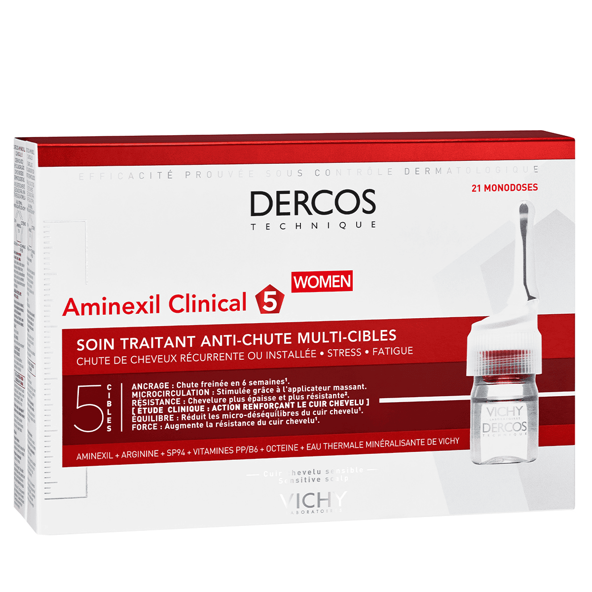 Aminexil Clinical 5 Anti-Haarausfall-Kur für Frauen