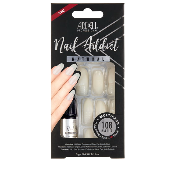 Nail Addict Natural Multipack - Oval