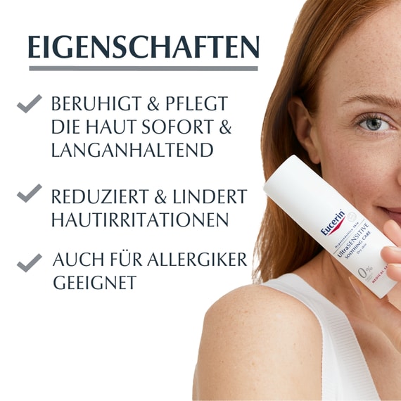 Beruhigende Pflege trockene Haut