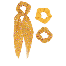 Triopack Scrunchie – Gelb