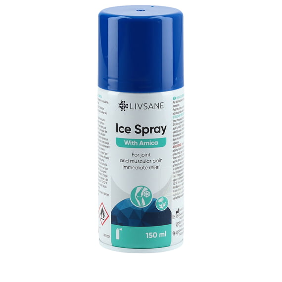 Spray ghiaccio con arnica