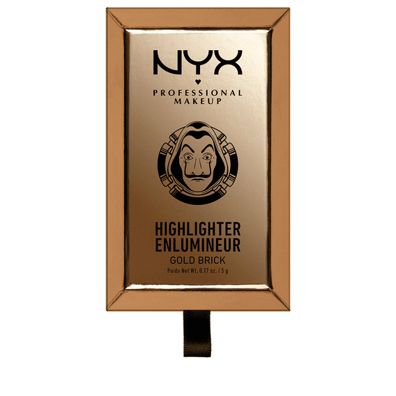 Casa De Papel - Gold Bar Highlighter Classic Gold