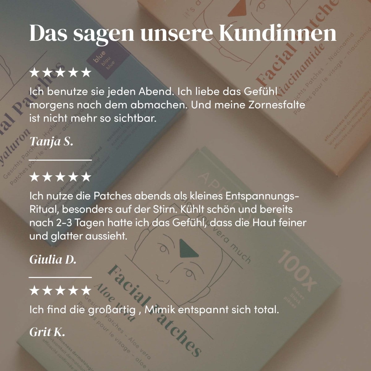 Mund Patches mit Ectoin