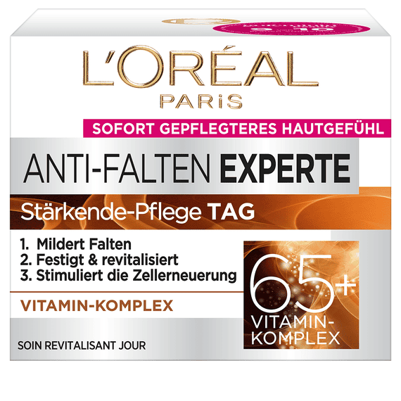 Trattamento rinforzante giorno Complesso vitaminico 65+