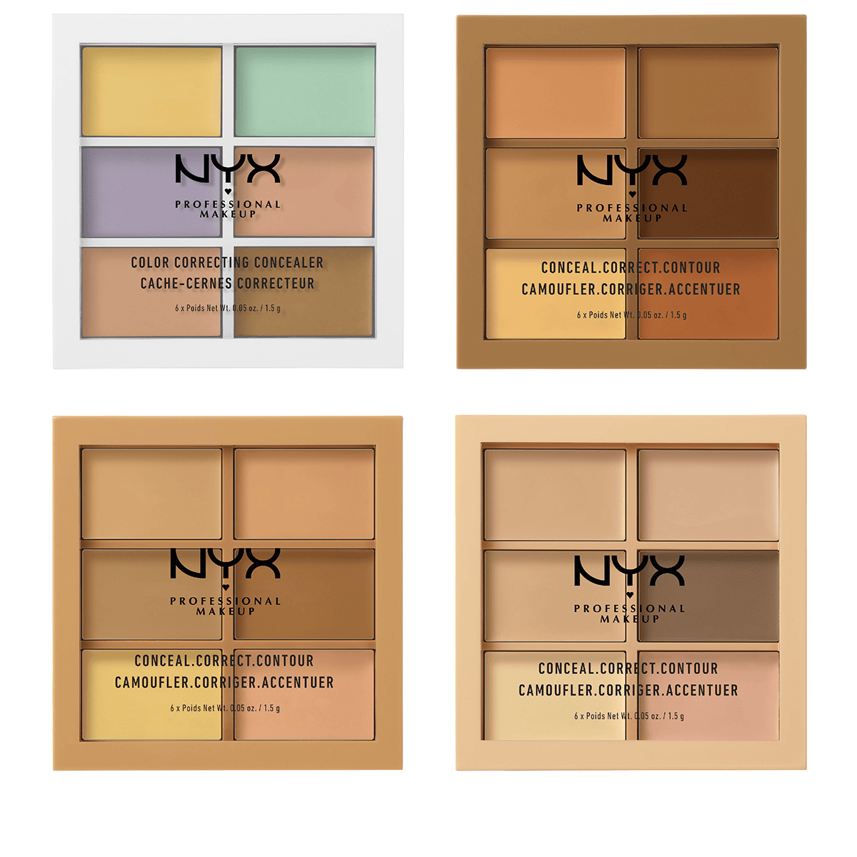 3C Color Correcting Palette