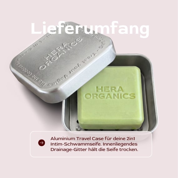 Travel Case für Seife (Aluminium)