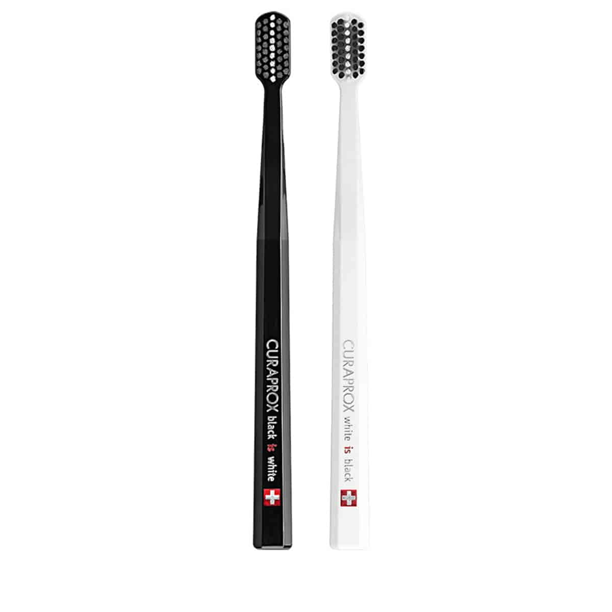 Spazzolini bianco/nero - 2 pz.