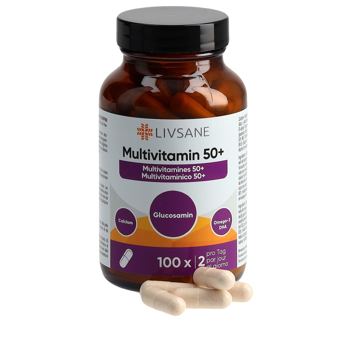 Multivitamines 50+ - 100 capsules