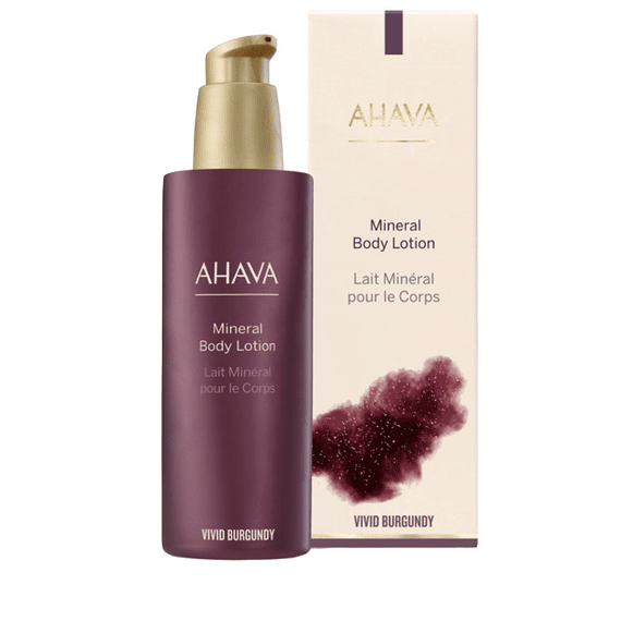 Mineral Body Lotion vivid burgundy
