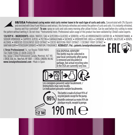 Curl Expression Spray revitalisant cheveux bouclés