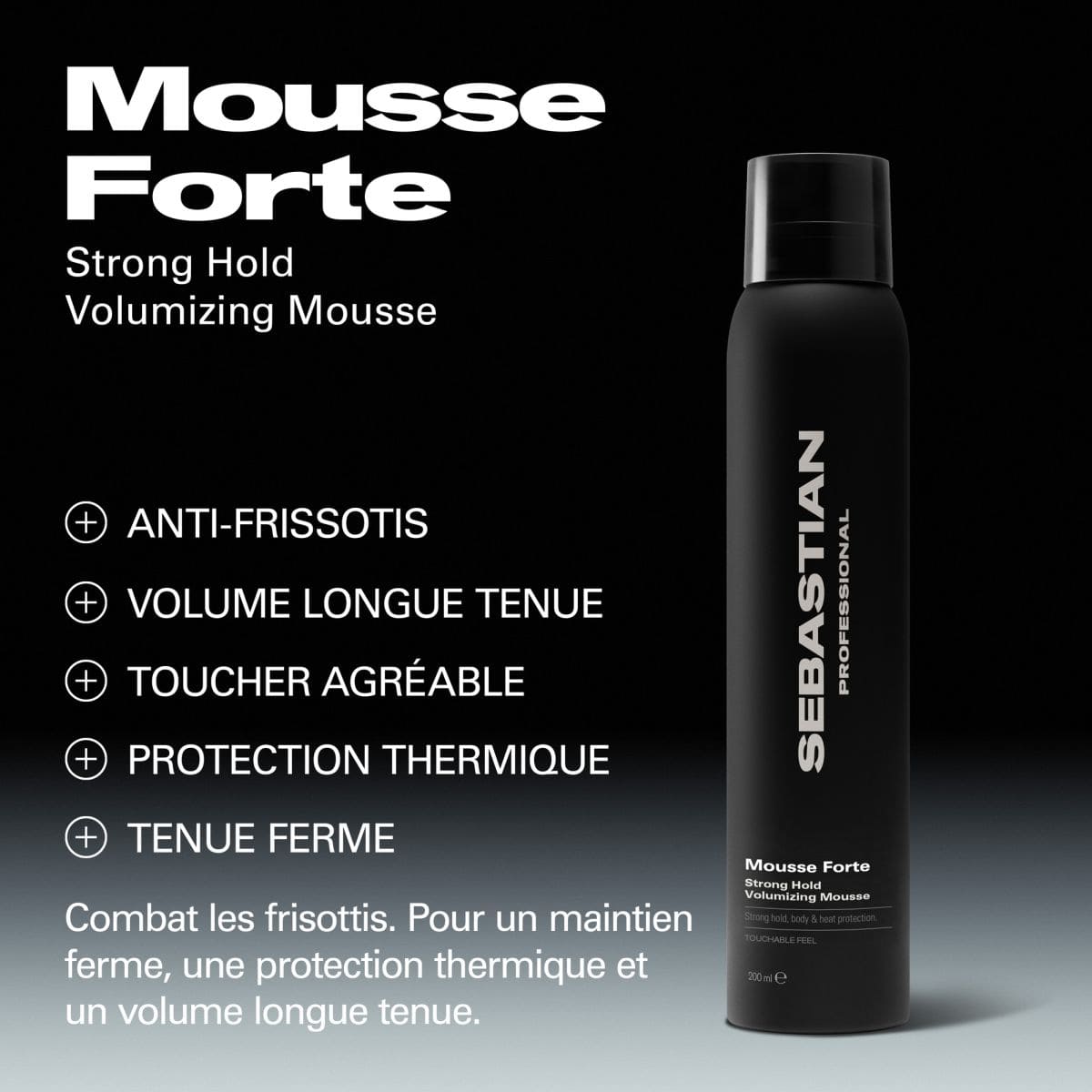 Strong Hold Volumising Mousse