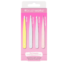 4 Piece Combination Tweezer Set - Mixed