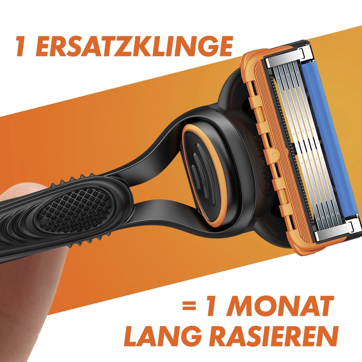 Rasierapparat mit 1 Klinge