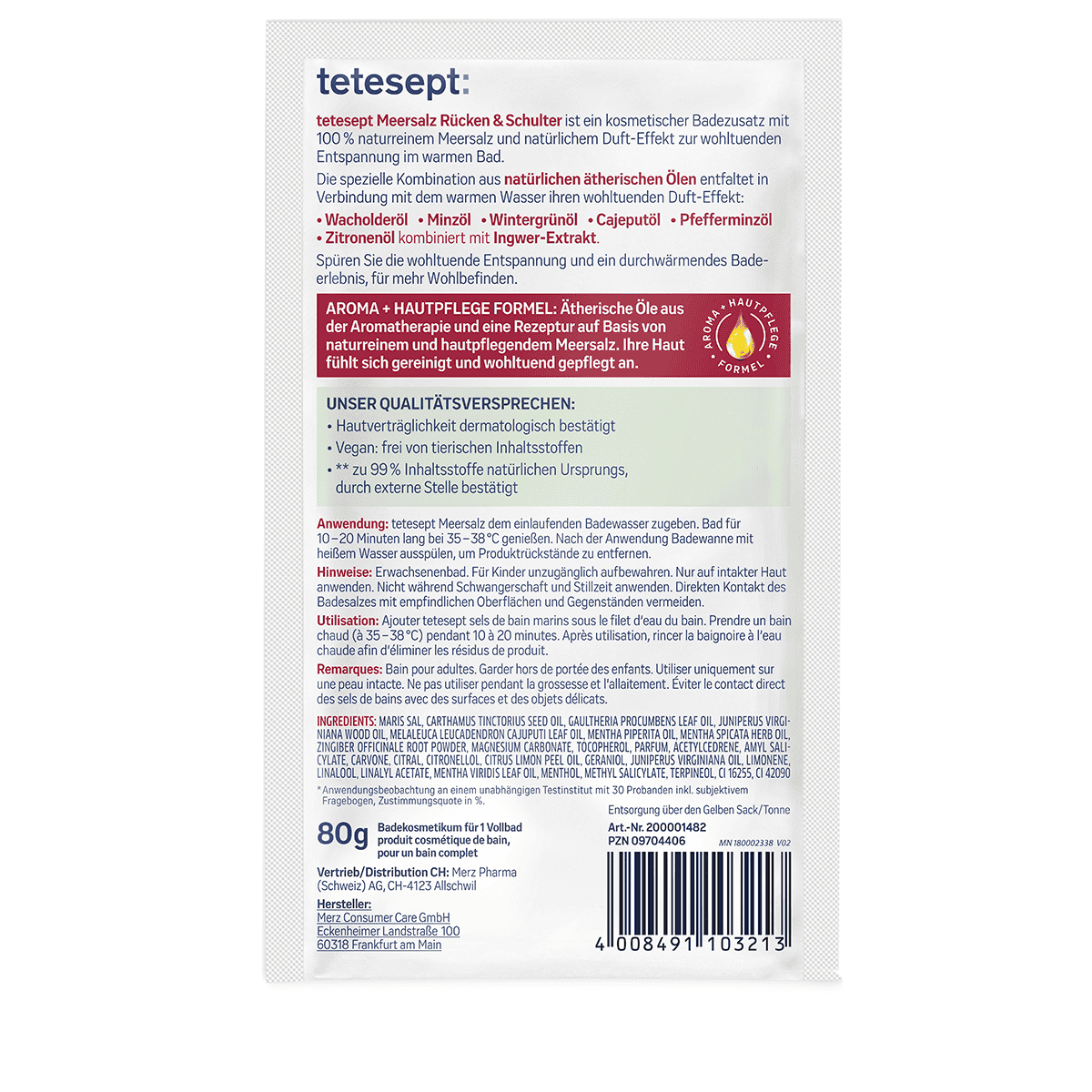Sea Salt Back & Shoulder