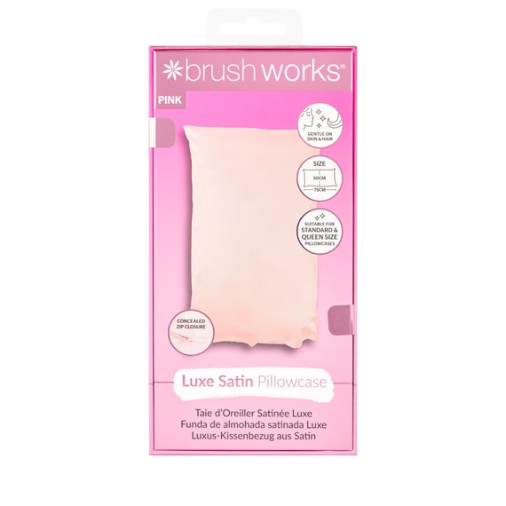Luxe Satin Pillowcase - Pink