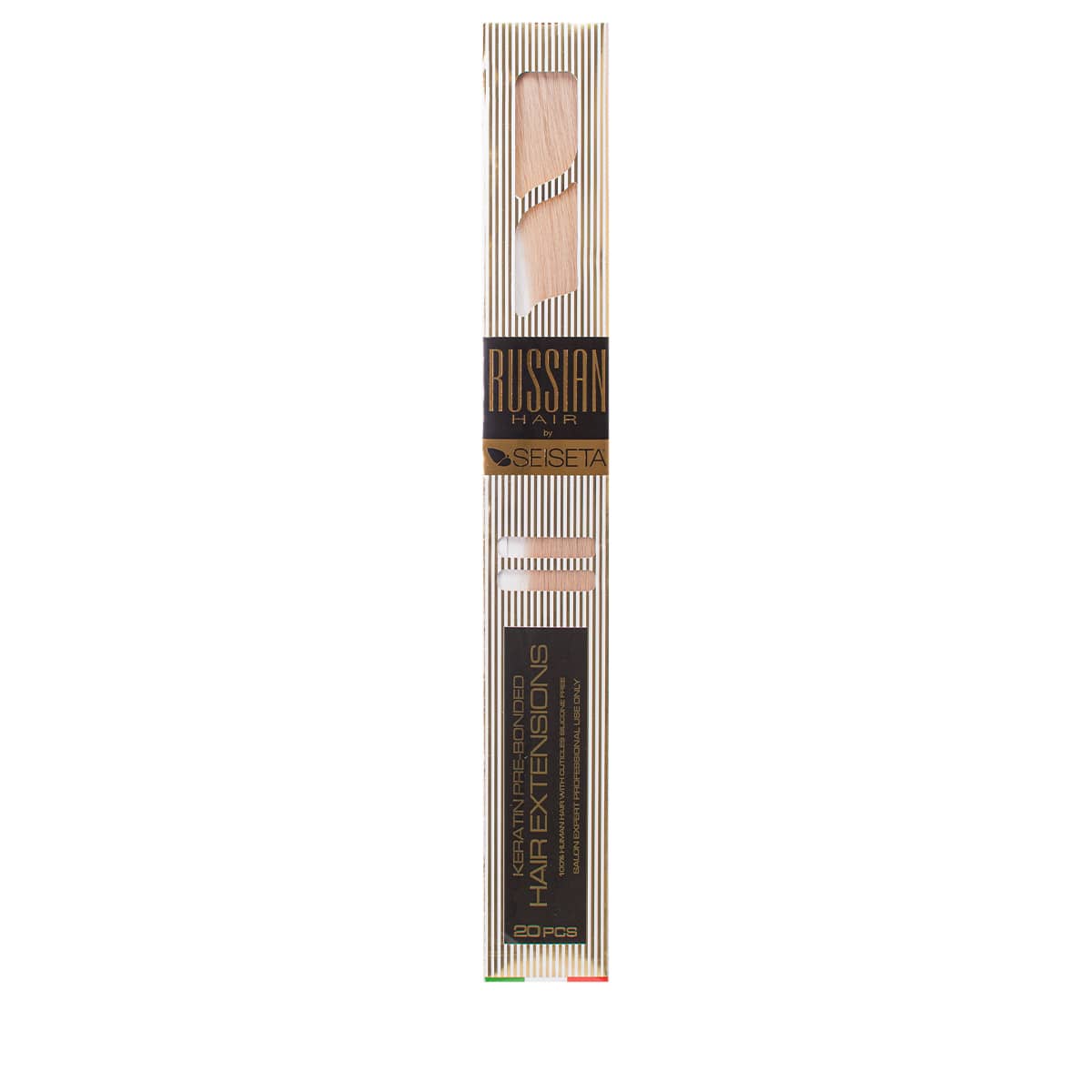 Keratin Bondings 50/55 cm - 14, light golden blond copper
