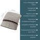 Cuscino Massaggio Piedi Con Calore FM 28