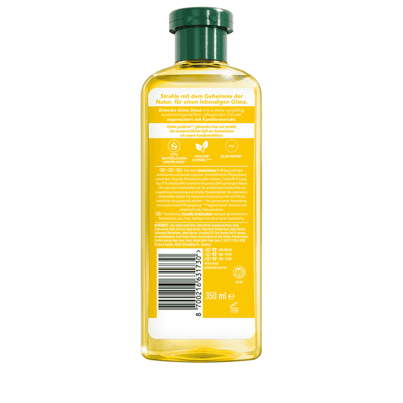 Shampoo Brillantezza Splendente alla Camomilla