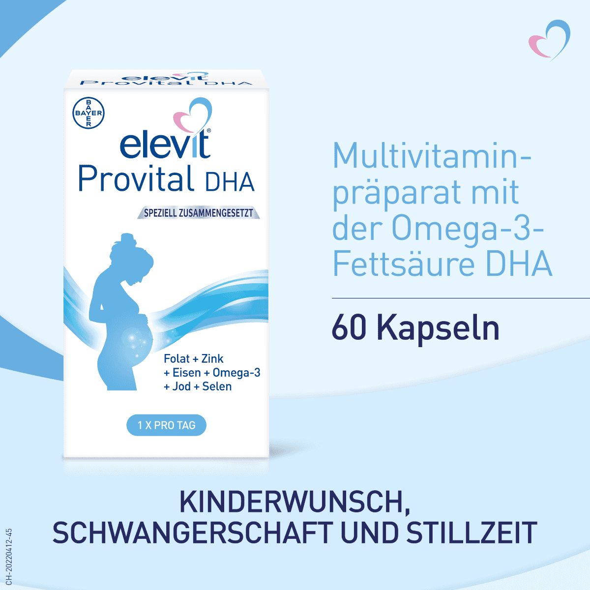 Provital Complex + DHA Kapseln 60 Stk.
